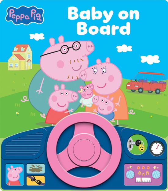 Cover for Pi Kids · Peppa Pig: Baby on Board Sound Book (Board book) (2025)