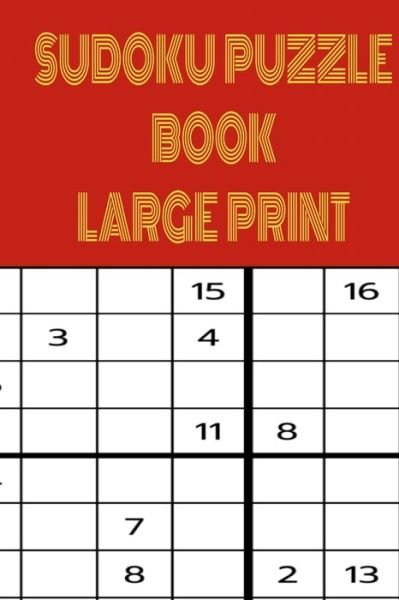 Cover for Jawad Publishing · Brain Stimulating Sudoku Large Print Puzzle Book for Adults: Hard Advanced Level Sudoku Large Print Puzzle Book. One Puzzle Per Page Large Print To Make It Easy On Your Eyes (Paperback Book) [Large type / large print edition] (2021)
