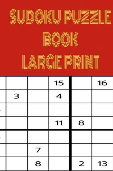 Cover for Jawad Publishing · Brain Stimulating Sudoku Large Print Puzzle Book for Adults: Hard Advanced Level Sudoku Large Print Puzzle Book. One Puzzle Per Page Large Print To Make It Easy On Your Eyes (Paperback Bog) [Large type / large print edition] (2021)