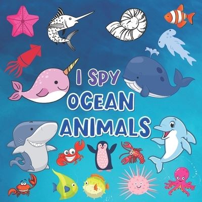 Cover for Limoz Sketching · I Spy Ocean Animals (Paperback Bog) (2020)