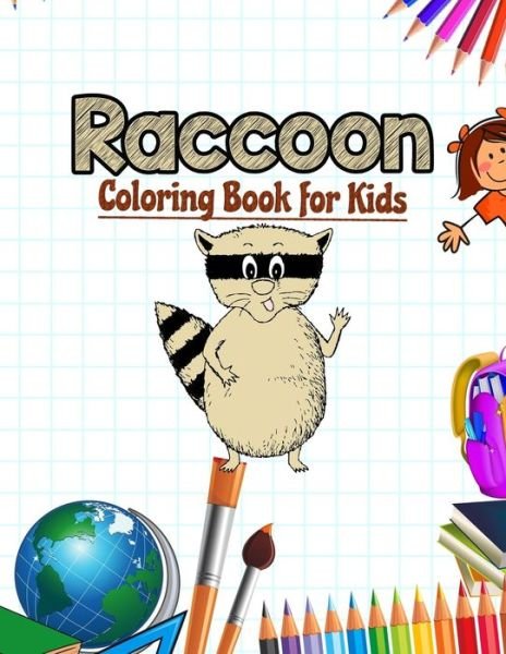 Neocute Press · Raccoon Coloring Book for Kids (Paperback Book) (2020)