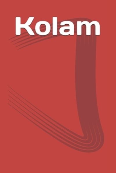 Cover for Sangeetha Srithar · Kolam (Paperback Book) (2020)