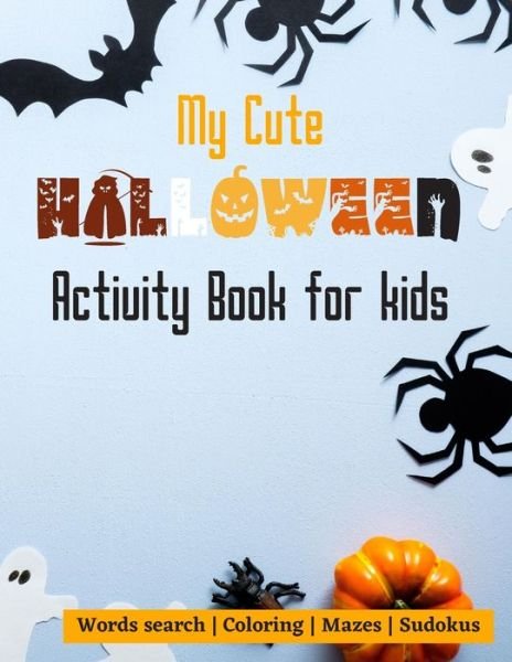 Cover for Hal Color · My cute halloween activity book for kids (Paperback Book) (2020)