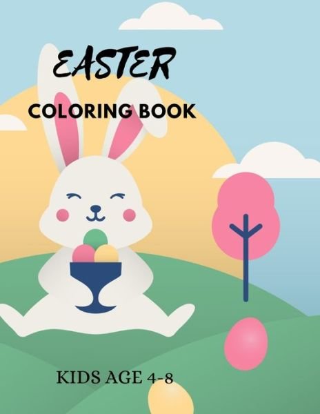 Cover for Eda Designs · Easter Coloring Book for Kids Ages 4-8 (Paperback Bog) (2021)
