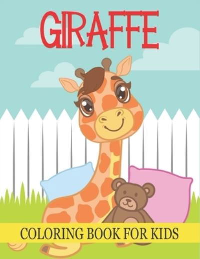 Cover for Rr Publications · Giraffe Coloring Book For Kids (Paperback Bog) (2021)