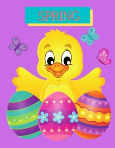 Spring Coloring Book - Heavenlymatt Designs - Books - Independently Published - 9798729899159 - March 28, 2021