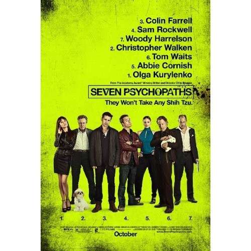 Cover for Seven Psychopaths (DVD) (2013)