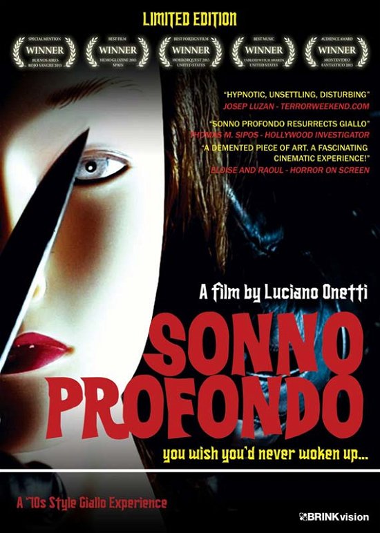 Cover for Feature Film · Sonno Profondo (Deep Sleep): Limited Edition (DVD) (2016)
