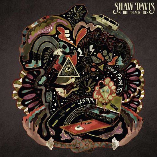 Cover for Shaw Davis and the Black Ties · Tales from the West (CD) (2019)