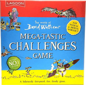 David Walliams Mega-Tastic Challenges Game - David Walliams MegaTastic Challenges Games - Produtos - PAUL LAMOND GAMES - 0677666021160 - 3 de julho de 2020