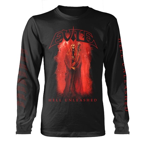 Cover for Evile · Hell Unleashed (Black) (Shirt) [size XL] [Black edition] (2021)