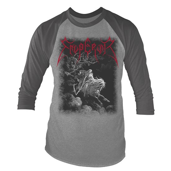 Cover for Emperor · Rider (Grey Marl / Charcoal) (Shirt) [size XXL] (2021)
