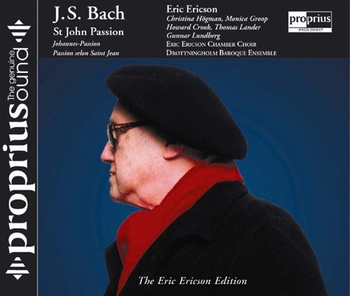 Cover for Frank Peter Zimmermann · Bach: St John Passion (CD) (2002)