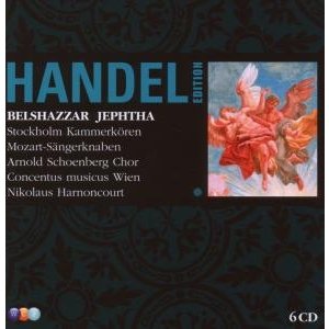 Cover for Harnoncourt Nikolaus / Concent · Handel Edition: Belshazzar / J (CD) (2010)