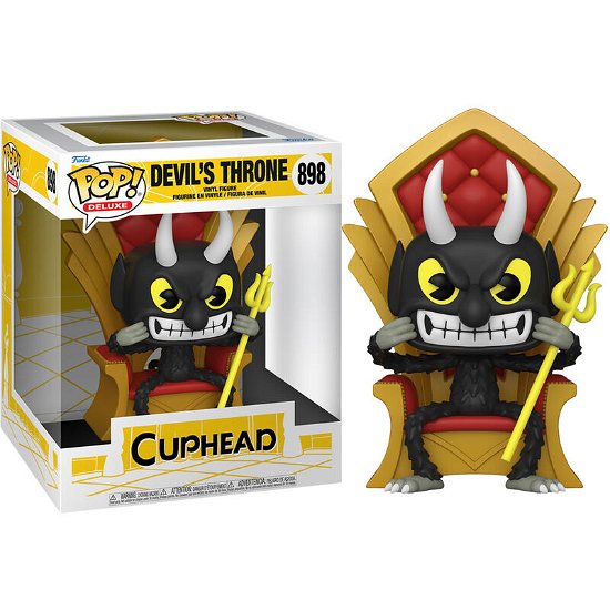 Cover for Funko Pop! Deluxe: · Cuphead S3- Devil In Chair (Toys) (2023)