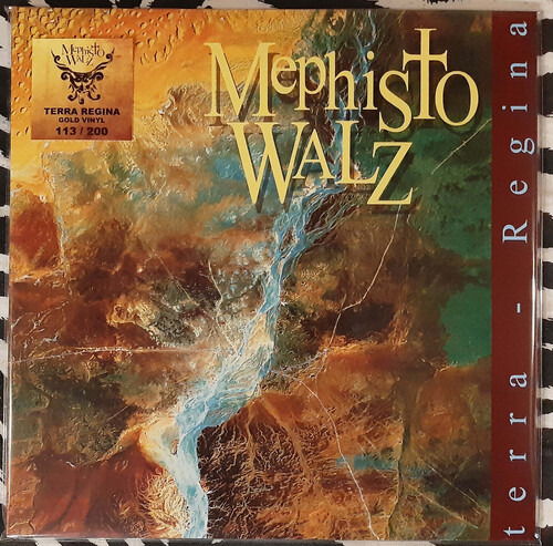 Cover for Mephisto Walz · Terra Regina (Gold Vinyl) (LP) [Coloured edition] (2021)