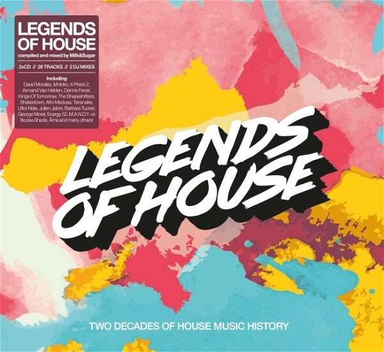 Cover for Various Artists · Legends of House - Compiled by Milk &amp; Sugar (CD) (2017)