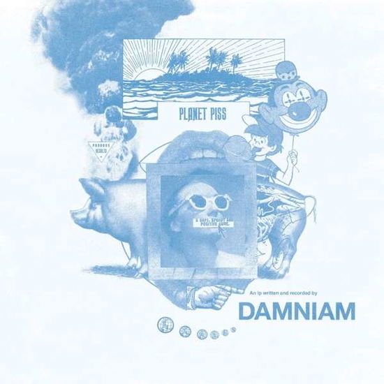 Cover for Damniam · Planet Piss (CD) (2017)