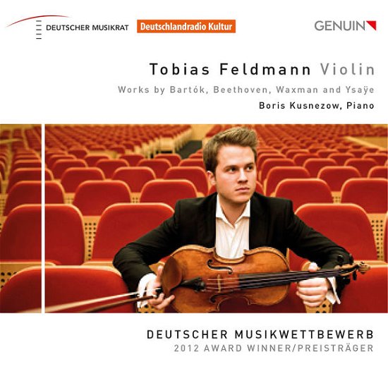 Cover for Feldmannkusnezow · Tobias Feldmannviolin (CD) (2014)