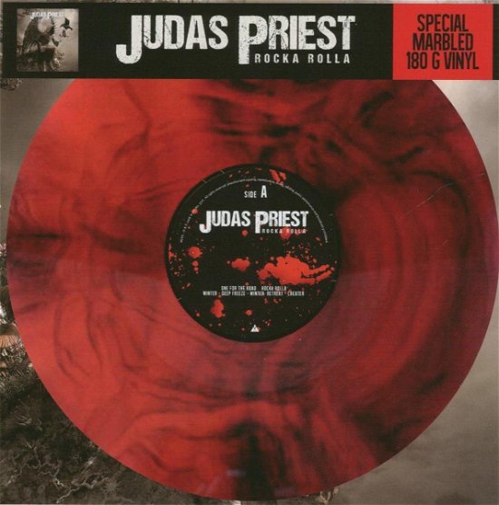 Cover for Judas Priest · Rocka Rolla (Marble Vinyl) (LP) (2020)