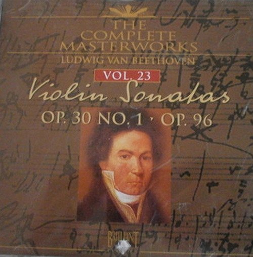 Cover for Verhey Emmy / Moerdijk Carlos · Violin Sonatas Op. 30 No. 1 / Op. 96 (CD) (1994)