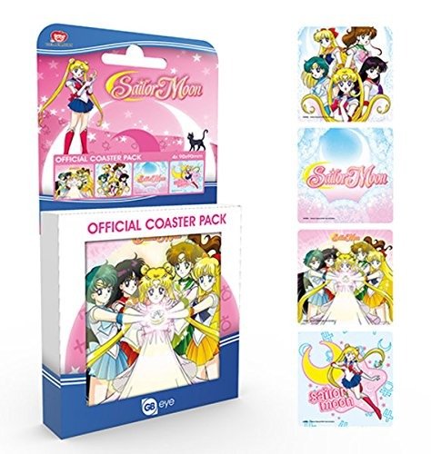 SAILOR MOON - Official Coaster Pack - Mix - Sailor Moon - Marchandise -  - 5028486338160 - 7 février 2019