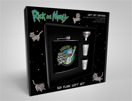 Rick  and  Morty - Ricks Hip Flask - Paladone - Marchandise - GB EYE - 5028486408160 - 3 septembre 2018