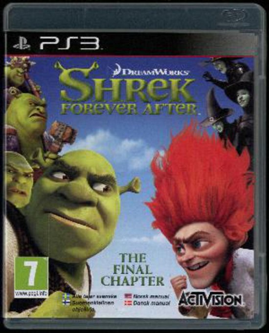 Cover for Spil-playstation 3 · Shrek Forever After (PS3) (2010)