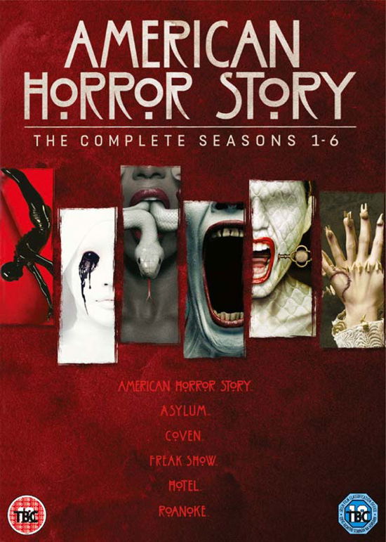 American Horror Story S16 · American Horror Story Seasons 1 to 6 (DVD) (2017)