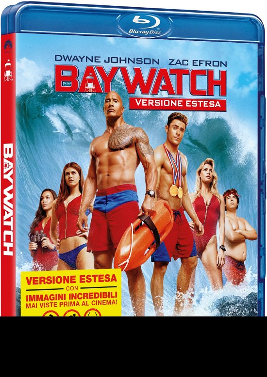 Baywatch - Pamela Anderson,priyanka Chopra,alexandra Daddario,zac Efron,david Hasselhoff,dwayne Johnson - Elokuva - PARAMOUNT - 5053083117160 - keskiviikko 20. syyskuuta 2017
