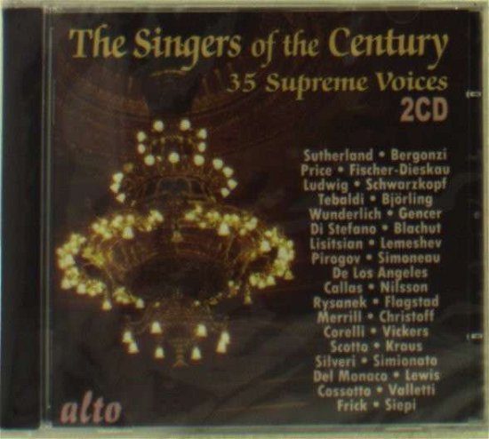 Cover for Sutherland to Lisitsian (35 great singers) · Singers of the Century Alto Klassisk (CD) (2000)