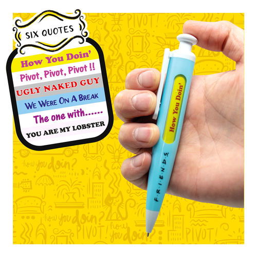 Friends Quote Pen - Friends - Books - FRIENDS - 5060718145160 - June 20, 2021