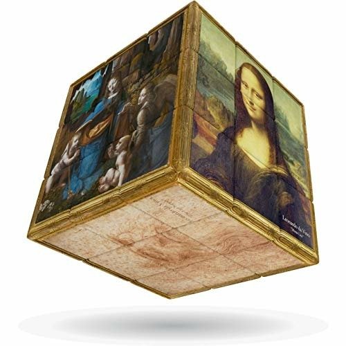 Cover for V · V-Cube Da Vinci 3X3 Piatto (MERCH)