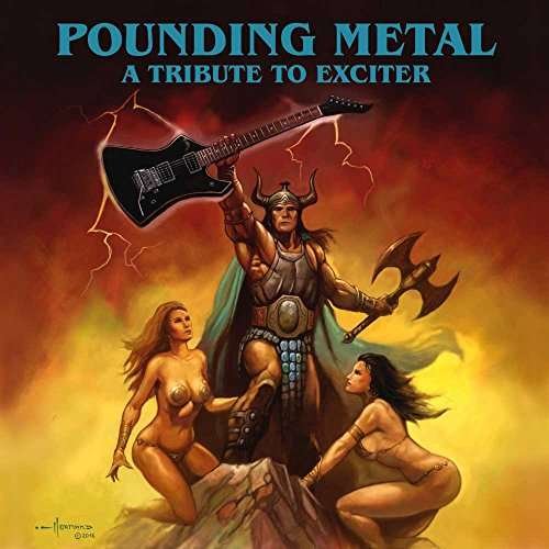 Cover for Exciter · Pounding Metal (CD) (2017)