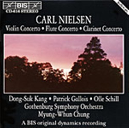 Concerto for Violin & Orchestra - Nielsen / Chung / Gso - Musique - Bis - 7318590006160 - 12 octobre 1994