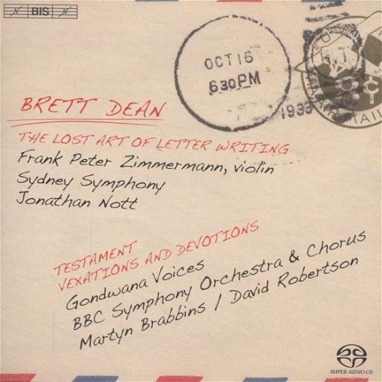 Cover for Zimmermannsydney Symphnott · Deanlost Art Letter Writing (CD) (2013)