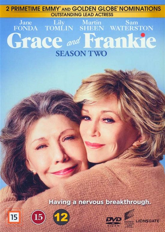 Cover for Grace &amp; Frankie · Grace and Frankie - Season 2 (DVD) (2017)
