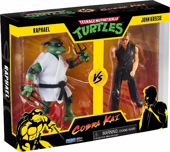 Cover for TMNT vs Cobra Kai 2Packs Raphael vs John Kreese Toys (MERCH)