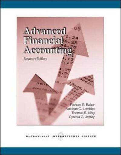 Advanced Financial Accounting - Richard Baker - Books - McGraw-Hill Education - Europe - 9780071276160 - December 16, 2008