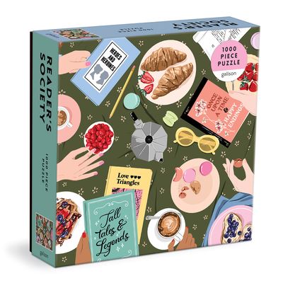 Reader's Society 1000 Piece Puzzle in Square Box - Galison - Board game - Galison - 9780735372160 - January 20, 2022