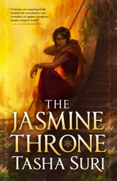 Cover for Tasha Suri · The Jasmine Throne (Hardcover bog) [Hardcover Library edition] (2021)