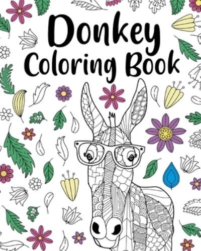 Cover for Paperland · Donkey Coloring Book (Paperback Bog) (2024)