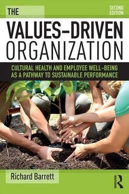 Cover for Richard Barrett · The Values-Driven Organization: Cultural Health and Employee Well-Being as a Pathway to Sustainable Performance (Pocketbok) (2017)