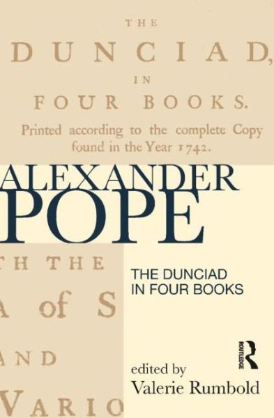 Cover for Alexander Pope · The Dunciad (revised first edition) - Longman Annotated Texts (Paperback Book) (2009)