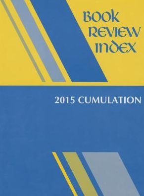 Cover for Gale · Book Review Index: 2015 Cumulation (Inbunden Bok) (2015)