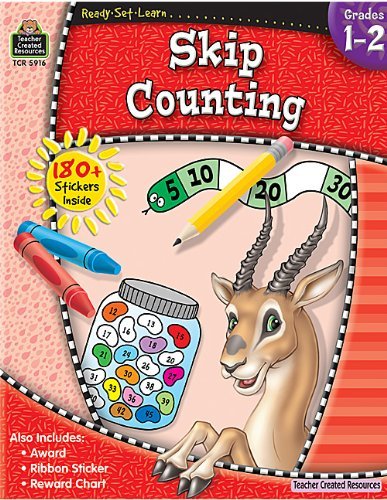 Cover for Teacher Created Resources Staff · Ready-set-learn: Skip Counting Grd 1-2 (Paperback Bog) (2009)