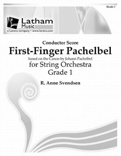 Cover for Johann Pachelbel · First-Finger Pachelbel for String Orchestra - Score (Paperback Book) (2009)