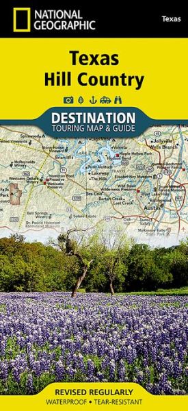 Cover for National Geographic Maps · Texas Hill Country: Destination Map (Map) [2022nd edition] (2022)