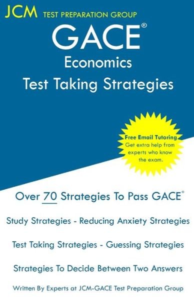 Cover for Jcm-Gace Test Preparation Group · GACE Economics - Test Taking Strategies (Paperback Bog) (2019)