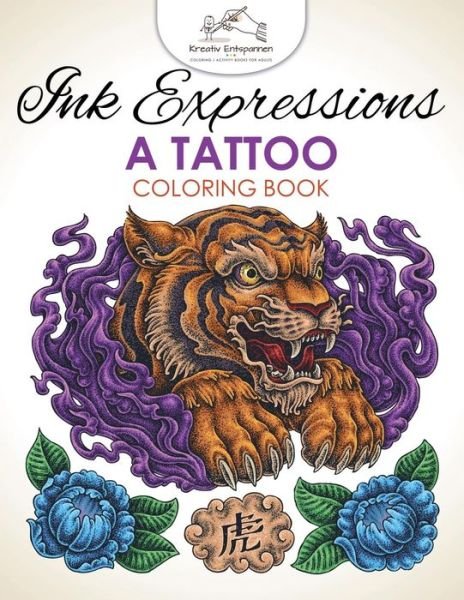 Cover for Kreativ Entspannen · Ink Expressions (Paperback Book) (2016)